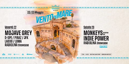 Vento di Mare | 22 e 23 Maggio al Bastione Saint Remy