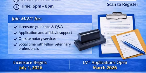 Veterinary Technician Licensure Support & Community Night