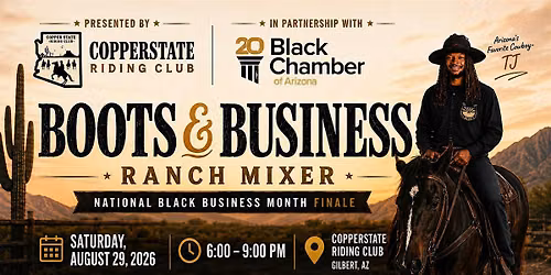 Boots & Business: National Black Business Month Finale