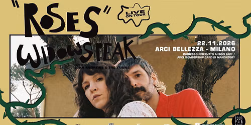 Widowspeak | Milano, Arci Bellezza + Support: John Andrews & The Yawns