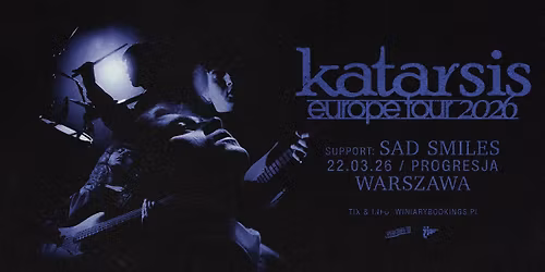 KATARSIS \/ 22.03.26 \/ Progresja, Warszawa