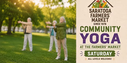 Community Yoga: Saturdays at High Rock Park