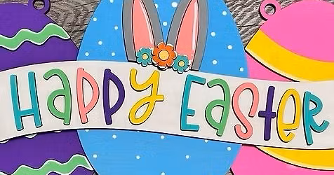 Easter Door Hanger - March Craft Class