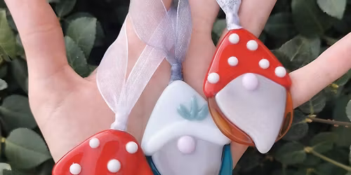 Fused Glass Christmas Ornaments