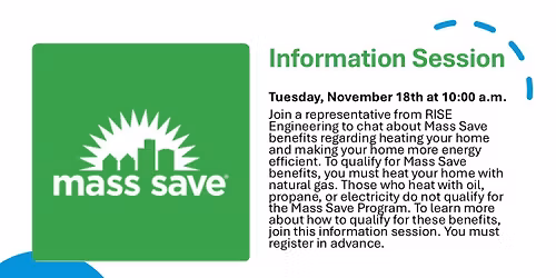 Mass Save Information Session 