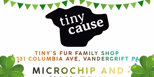 Microchip & Nail Trim Clinic for Dogs & Cats