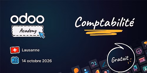 Odoo Academy Comptabilit\u00e9 - Lausanne