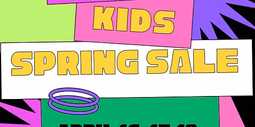 Kind Kids Consignment Spring Sale 