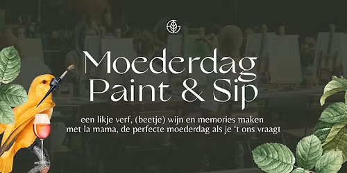 Moederdag Paint & Sip
