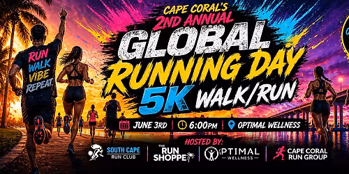 2nd Annual Global Running Day 5k Walk\/Run-FREE