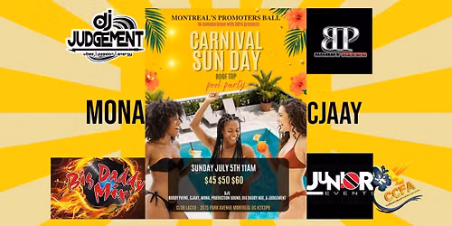 CARNIVAL SUN DAY - JULY 5 - 