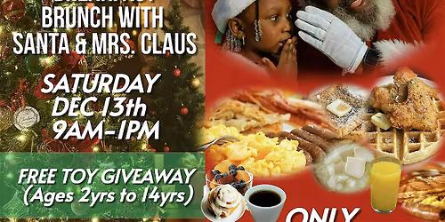 Celebrity\u2019s Breakfast Brunch with Santa & Mrs. Claus & Toy Giveaway