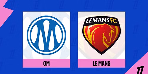 Marseille vs Le Mans at Stade Velodrome (Orange Velodrome) Marseilles