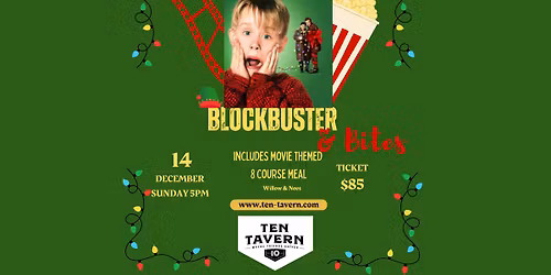 Blockbuster & Bites - Home Alone