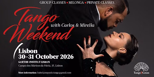 Tango Weekend com Carlos & Mirella