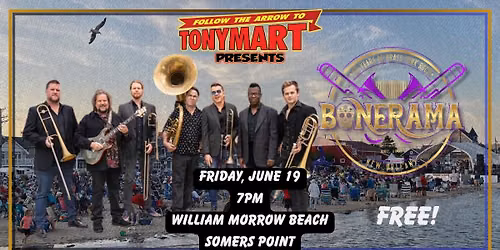 Bonerama on the Beach in Somers Point