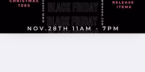 BLACK FRIDAY @STM Boutique