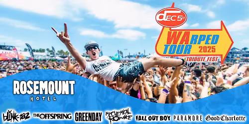 WArped Tour Tribute Fest - Perth