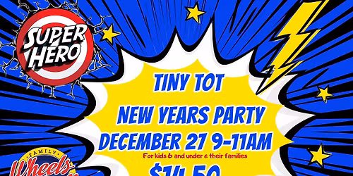 Tiny Tots New Years Party \u2022 Wheels and Thrills Owasso