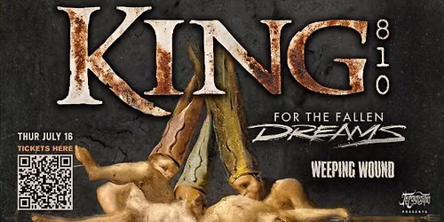 King 810, For the Fallen Dreams, Weeping Wound live in West Chicago at The WC Social Club!