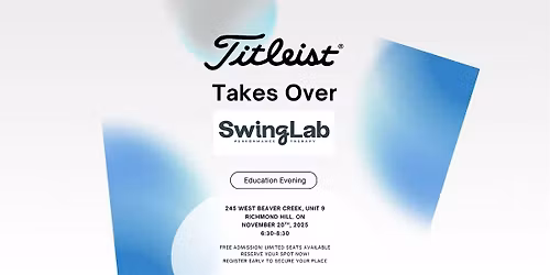 Titleist Education Evening