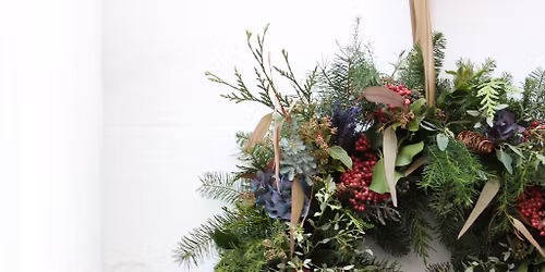 Gate House Flowers - Christmas wreath Workshop