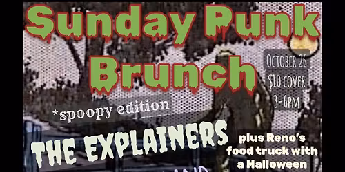 Sunday Punk Brunch Spoopy Edition