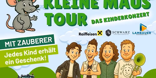 DIE DRAUFG\u00c4NGER - Kleine Maus Tour - Das Kinderkonzert | Steinhalle Lannach am 07.12.2025