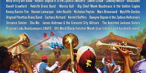 New Orleans Jazz Festival: Weekend 2 - 4 Day Pass at New Orleans Fairgrounds