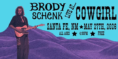 Brody Schenk ~ Santa Fe, NM ~ The Everyday Magic Tour