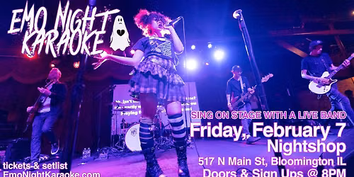 Emo Night Karaoke Bloomington TBA