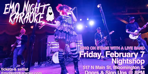 Emo Night Karaoke Bloomington TBA