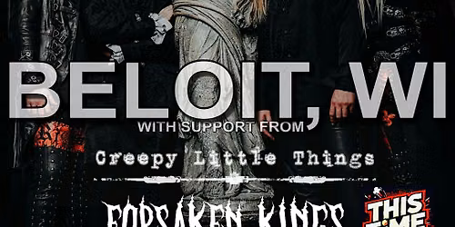 Concert: October Noir, Creepy Little Things, Forsaken Kings, This Time