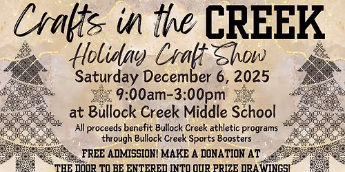 2025 Holiday Crafts in the Creek 