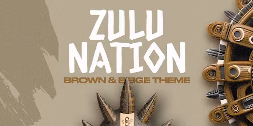 Zulu Nation - Brown, Beige & Cream Edition