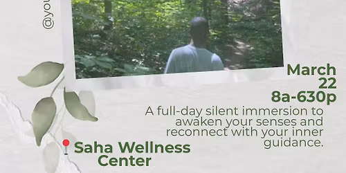 Spring Sensory Silent Retreat