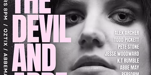 THE DEVIL & ABBE MAY - HOODOO YOU DO REUNION \/ DAN HOWLS \/ BETH CHIA