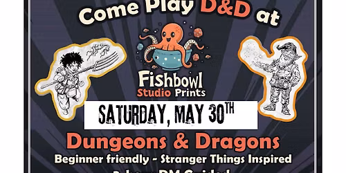 D&D Event: A Stranger Things Themed Adventure