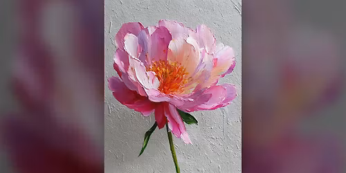 Peony - Paint Along (& NA Sip)