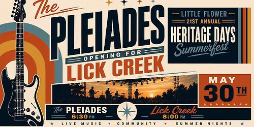 The Pleiades @ Little Flower 21st Annual Heritage Days Summerfest