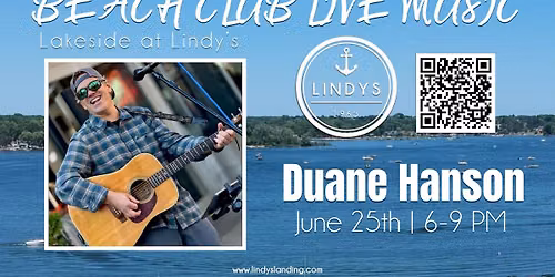 Duane Hanson Live at Lindy's \ud83c\udfb6