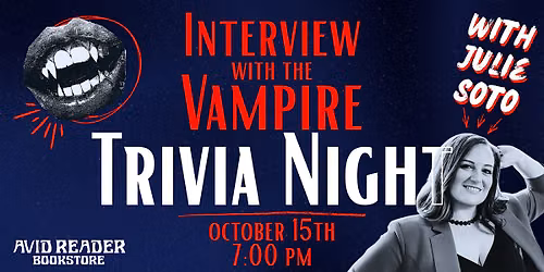 Interview with the Vampire Trivia Night