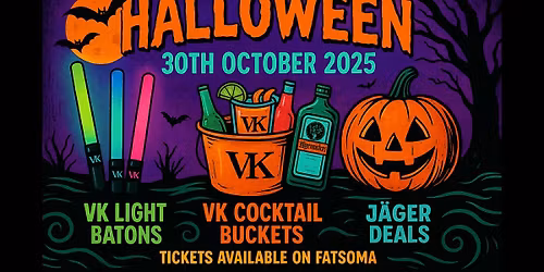 HalloVKeen at The Friary - 30th October | FREE ENTRY
