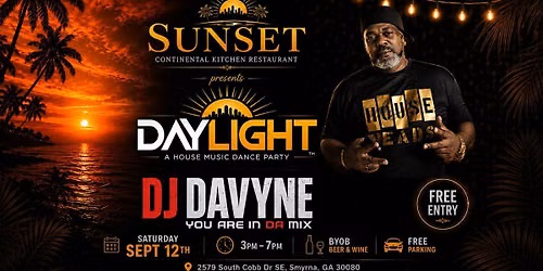 DAYLIGHT- Dance - Eat - Drink (Day Party)
