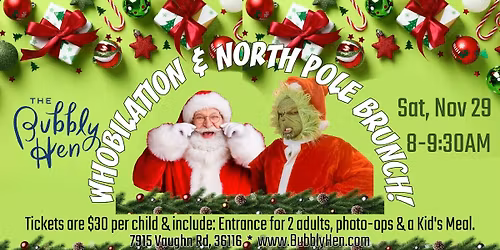 Whoville & North Pole Character Brunch