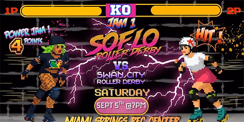 SOFLO ROLLER DERBY: STREET FIGHTER EDITION