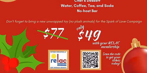 RELAC Holiday Luncheon & Toy Drive