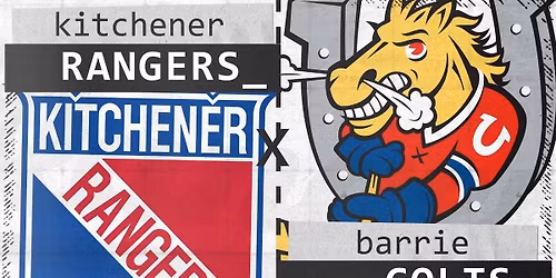 Barrie Colts at Kitchener Rangers