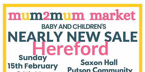 Hereford Mum2Mum market