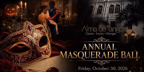 Alma de Tango Annual Masquerade Ball